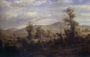 Louis Buvelot Between Tallarook and Yea 1880 oil painting on canvas